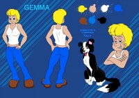 Gemma Ref Sheet - Persona (SFW)