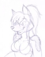 Just Dora talking with Breihzlander