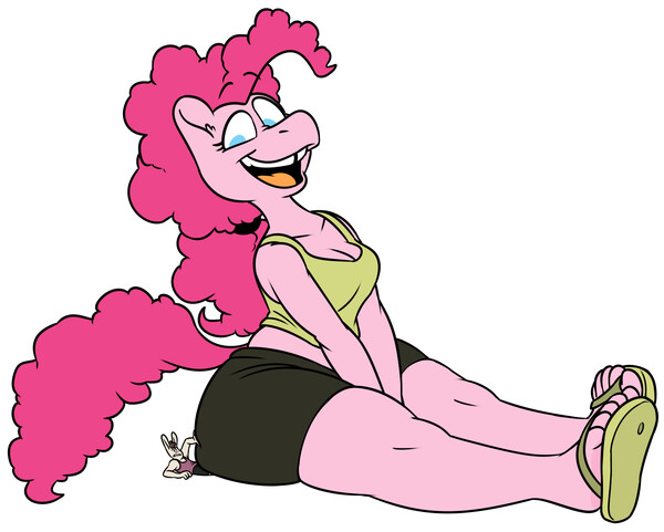 Pinkie Pie Stomping About by Sizevee -- Fur Affinity [dot] net