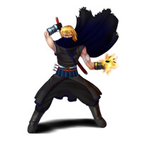 Pathfinder - Half-Elf Magus, Ninja