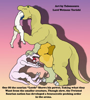 A saurian overlord