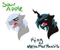 Metamorphosis and Sour Apple comparison 