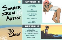 Summer Iron Artist, 25$ Base Price