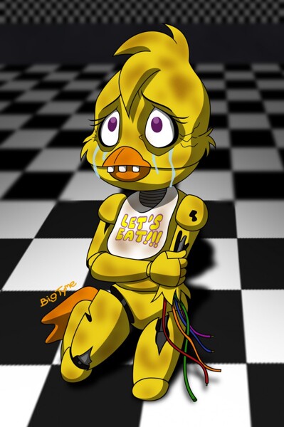 Withered Chica by TheBluePopsicle30 -- Fur Affinity [dot] net