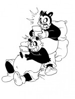 Two Pandas, 3DSes