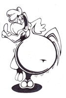 Big Foghorn Leghorn commission 2