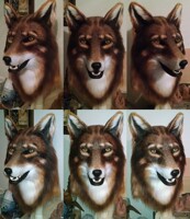 Maned Wolf Mask 