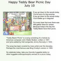 Teddy Bear's Picnic Day