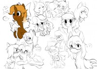 Foal doodles
