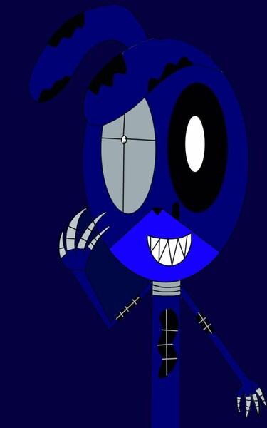 NIGHTMARE BONNIE(Mr Beast Meme) by Magikat1 -- Fur Affinity [dot] net