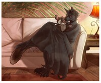 Cuddling on the Couch