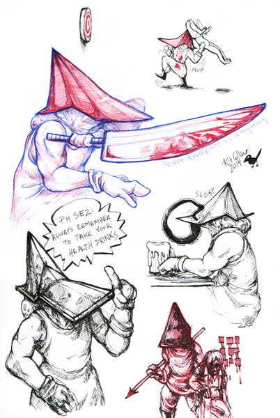 Pyramid Head (SFW) by OpASSumDisaster -- Fur Affinity [dot] net