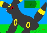 Macro Umbreon butt (Colored)
