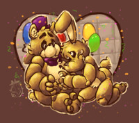 It's me? Fredbear - (fnaf 4) by Markimo -- Fur Affinity [dot] net