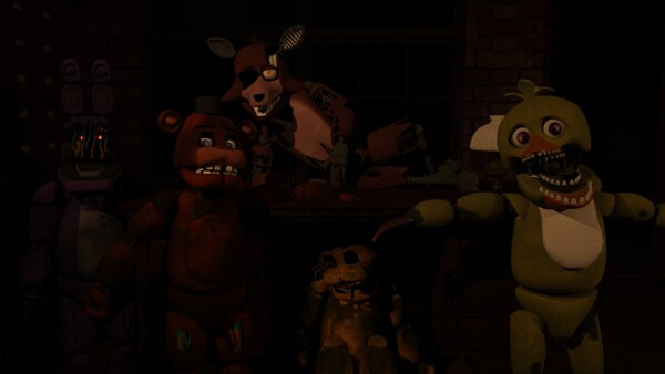 fnaf 2 gang by Blushing_Cactus -- Fur Affinity [dot] net