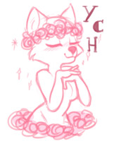 Flower queen YCH - 20$