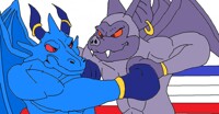 Boxing Blue Dragon vs Killer Bat