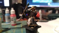 WIP - Dragonborn miniature  part 7