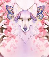 floral wolf