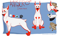 U.S Marine Devil Dog; My Fursona Kaiser~[Paxxi Art]