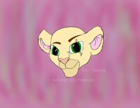 Lion Doodle. 