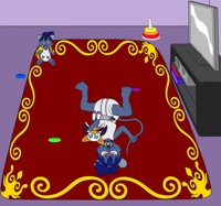 Playtime on a magic carpet
