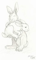 Rabbit mets Nele