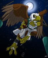 pheagle laser badge (color)