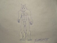 Werewolf kaiju