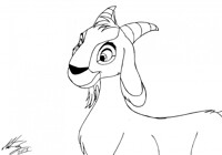 Walt Disney - The Hunchback of Notre Dame - Djali