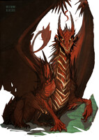 Coloured sketch: Aphoticrhapsody