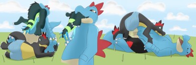 Mega Charizard Y vore (Shiny version) by MoonLightCarter -- Fur