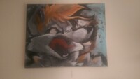 random head art