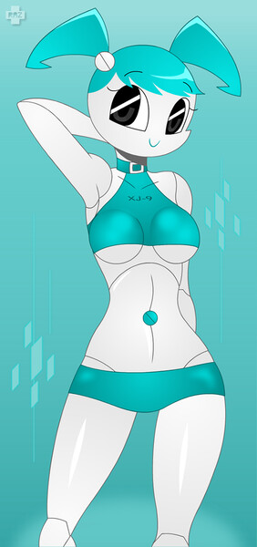 Jenny Wakeman/XJ-9 and Robotboy by Skulltronprime969 -- Fur Affinity [dot]  net