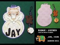 Badge Jay - Doces Furries 
