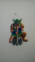 Golden Axe Perler bead