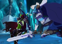 A Ranger Fights A King