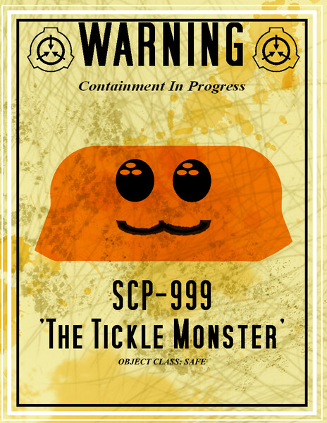 SCP 999 The Tickle Monster Poster for Sale by Reyu .