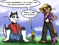 Kito on a Leash