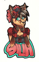 Silia Burlesque Badge