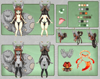 Kuruku Sumiregawa Full Pixel-Ref Sheet 2015.