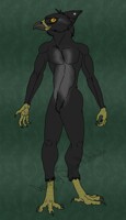 Crested Eagle Anthro--$8--OPEN