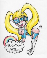 Rainbow Mika Chibi