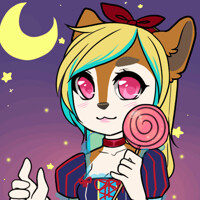Raynuh halloween icon. Animated version.