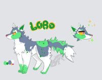 speckle wolf: lobo