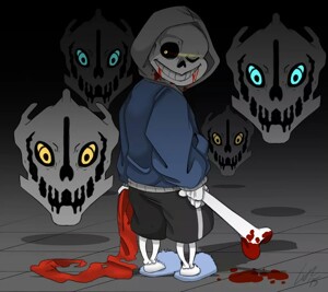 Undertale - Practicing Sans by RujiruBlkDragon -- Fur Affinity [dot] net