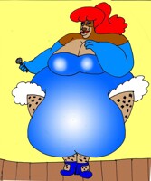 fat transgendered show girl bear