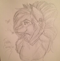 Here's my fursona Marisa :3 