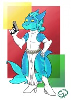 Cosplaying His Favourite Villain