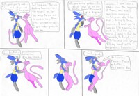 Mew & Lucario - Lonely Order (comic page 2)